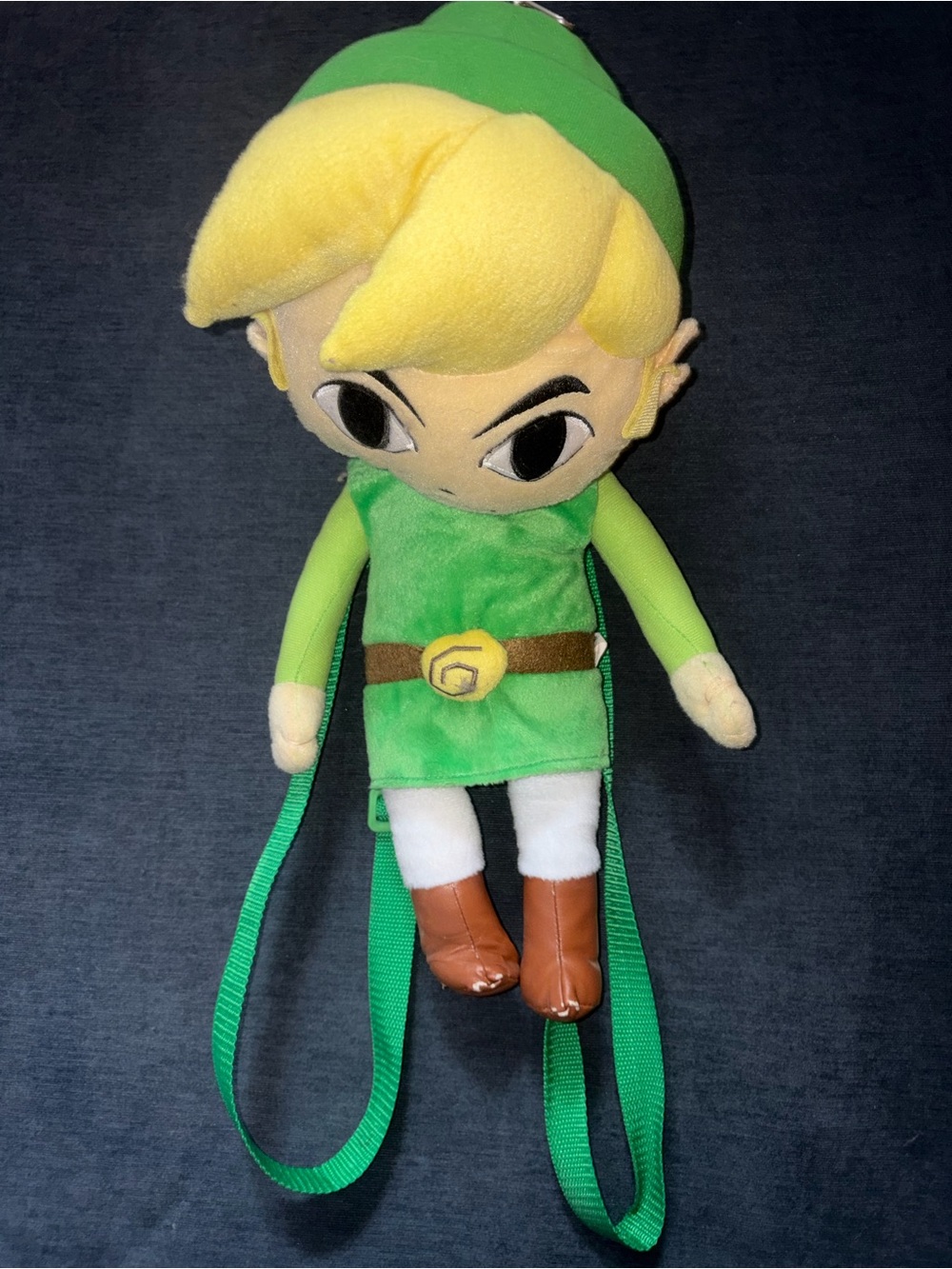 Zelda’s Link Plush Green Adventure Character Kids Backpack